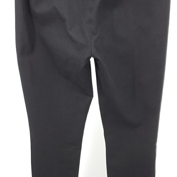 Theory Navalane Jetty Slim Stretchy Ankle Pants 0 Black - Picture 12 of 16